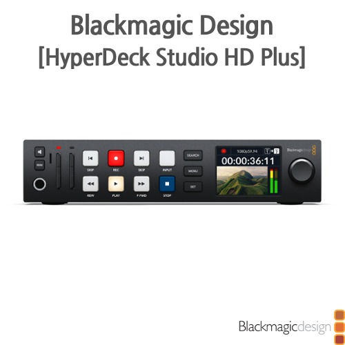 Blackmagic [HyperDeck Studio HD Plus]